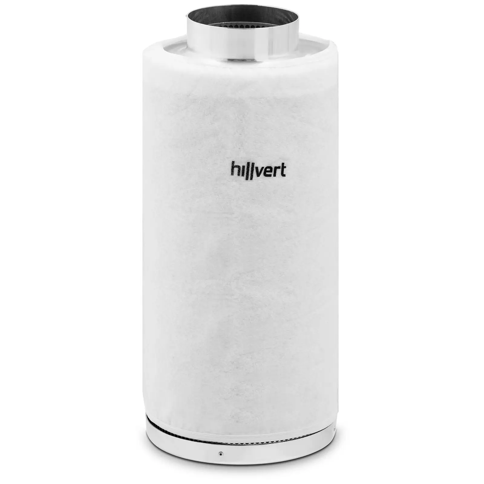 Filtr s aktivním uhlím - ocel - 102 mm - 40 cm - do 85 °C
