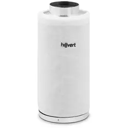 Filtr z węglem aktywnym - stal - 102 mm - 30 cm - do 85°C