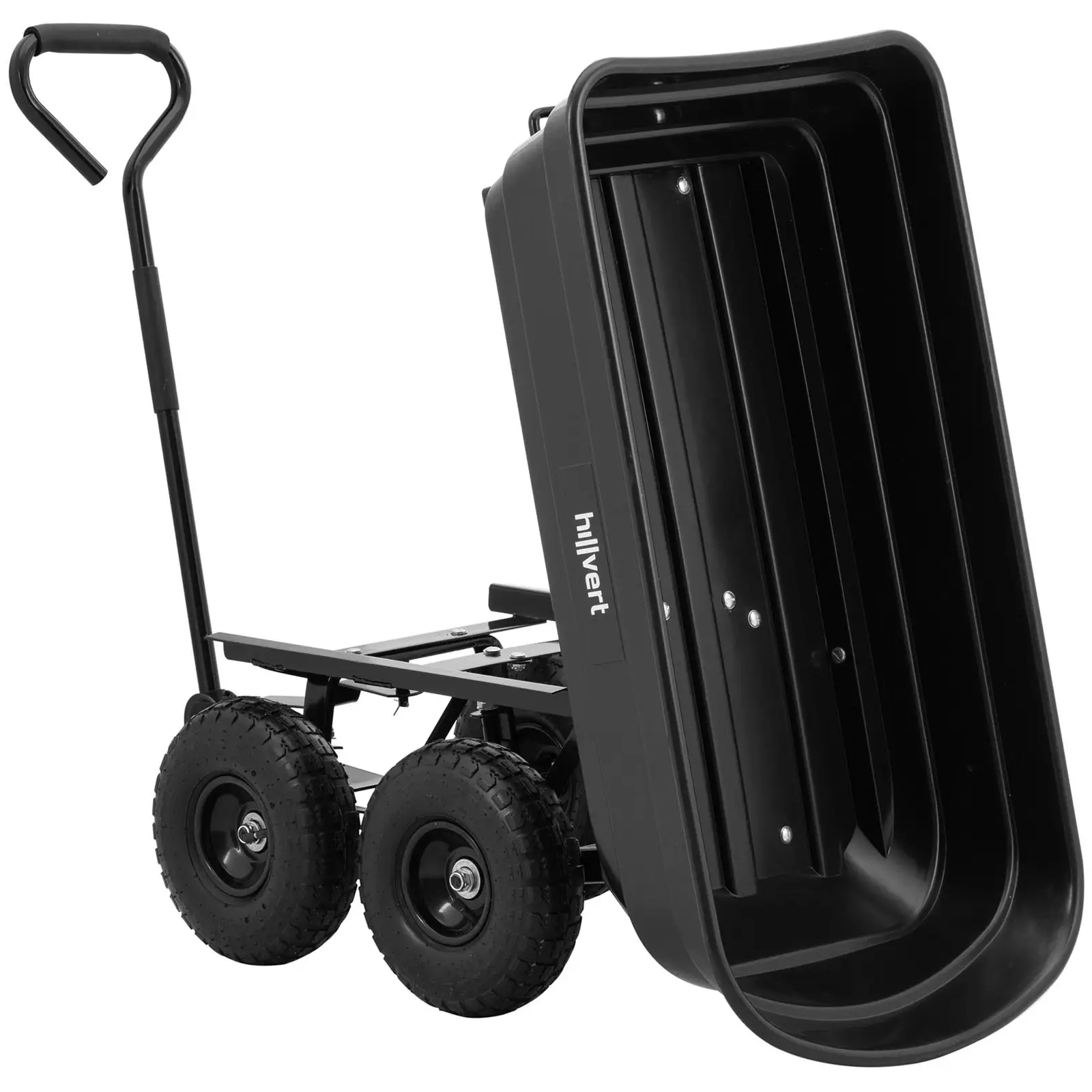 Trädgårdsvagn - 300 kg - Tippbar - 75 L