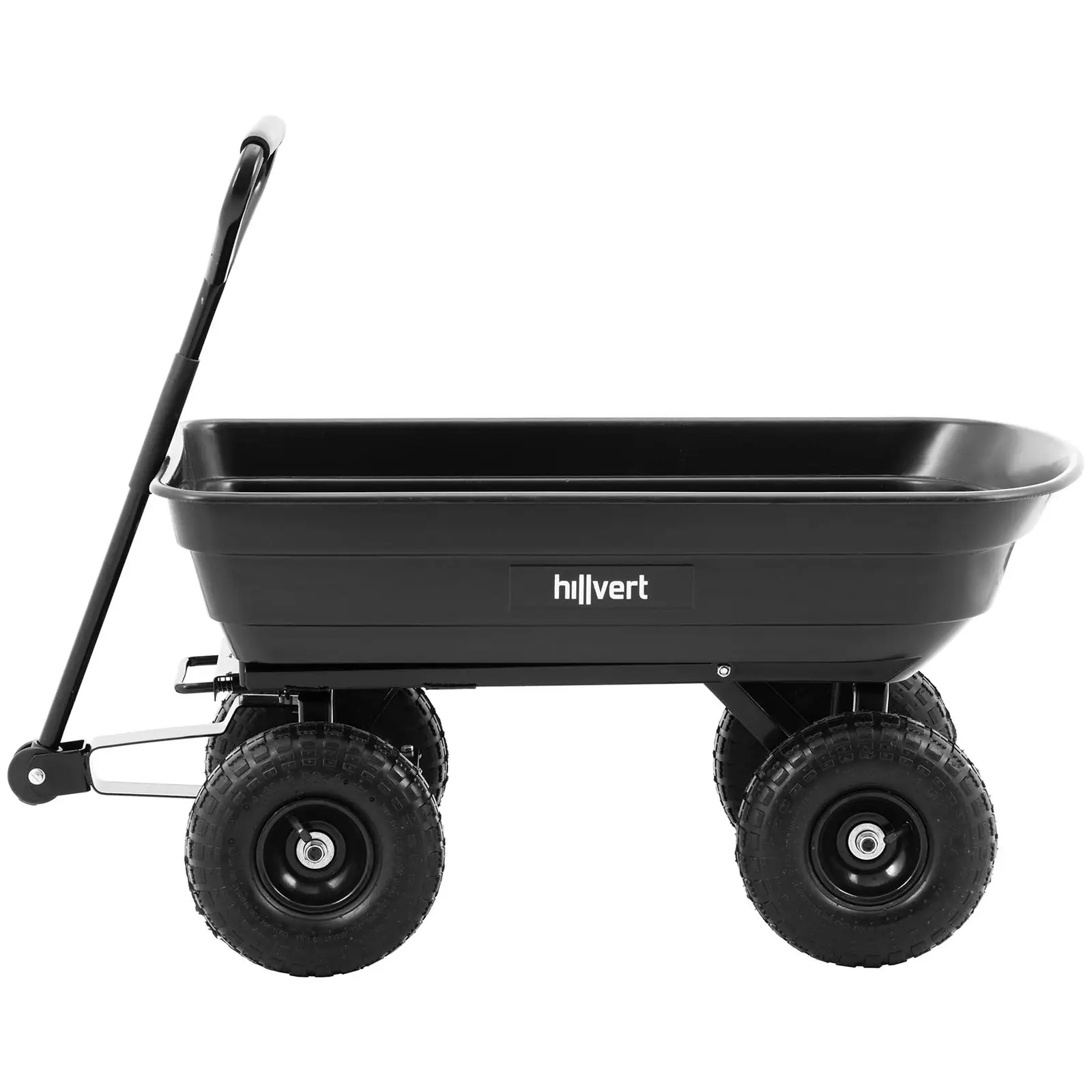 Chariot de jardin - 300 kg - inclinable - 75 l (Nombre de roulettes: 4 Pc)