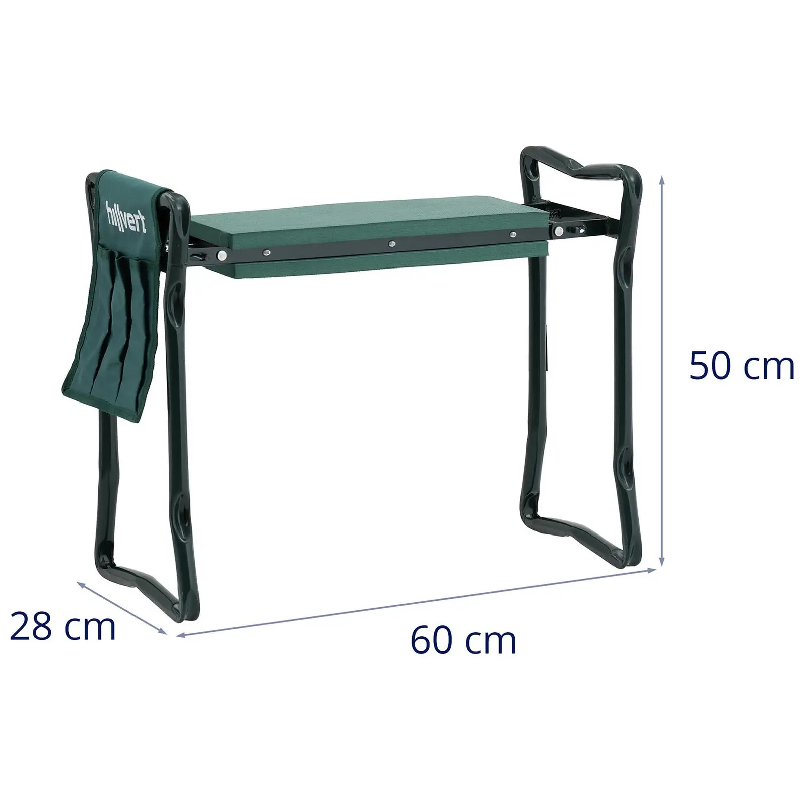 Skládací sedátko/klekátko - s taškou - 150 kg