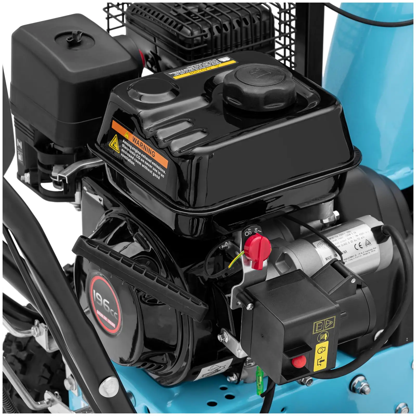 Fraise à neige - moteur essence - largeur de déneigement de 565 mm - 196 cm³ (Vitesse: 2.6 km/h)
