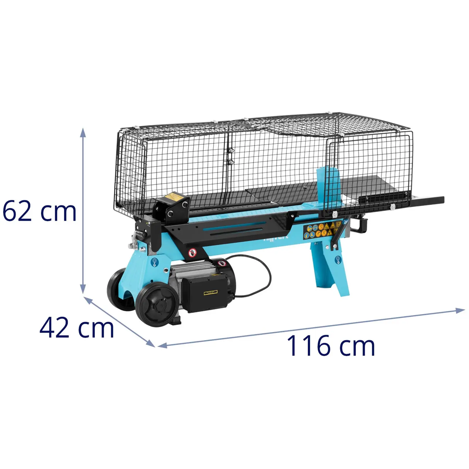 Štípačka dřeva - kapacita štípání 5 t - 2200 W - Ø 250 mm