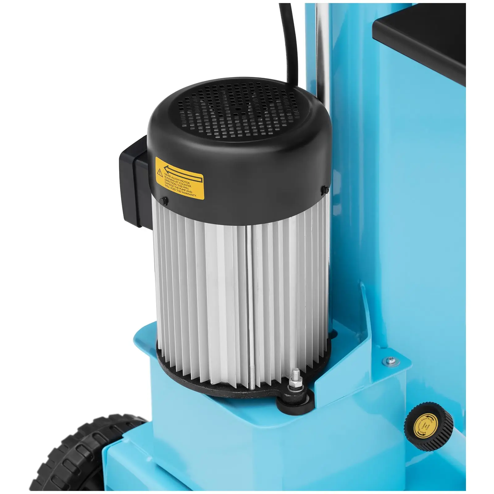 Vertikal vedkløyver - kløyvekapasitet 8 t - 3500 B - Ø 300 mm (Returhastighet: 19.4 m³/s)