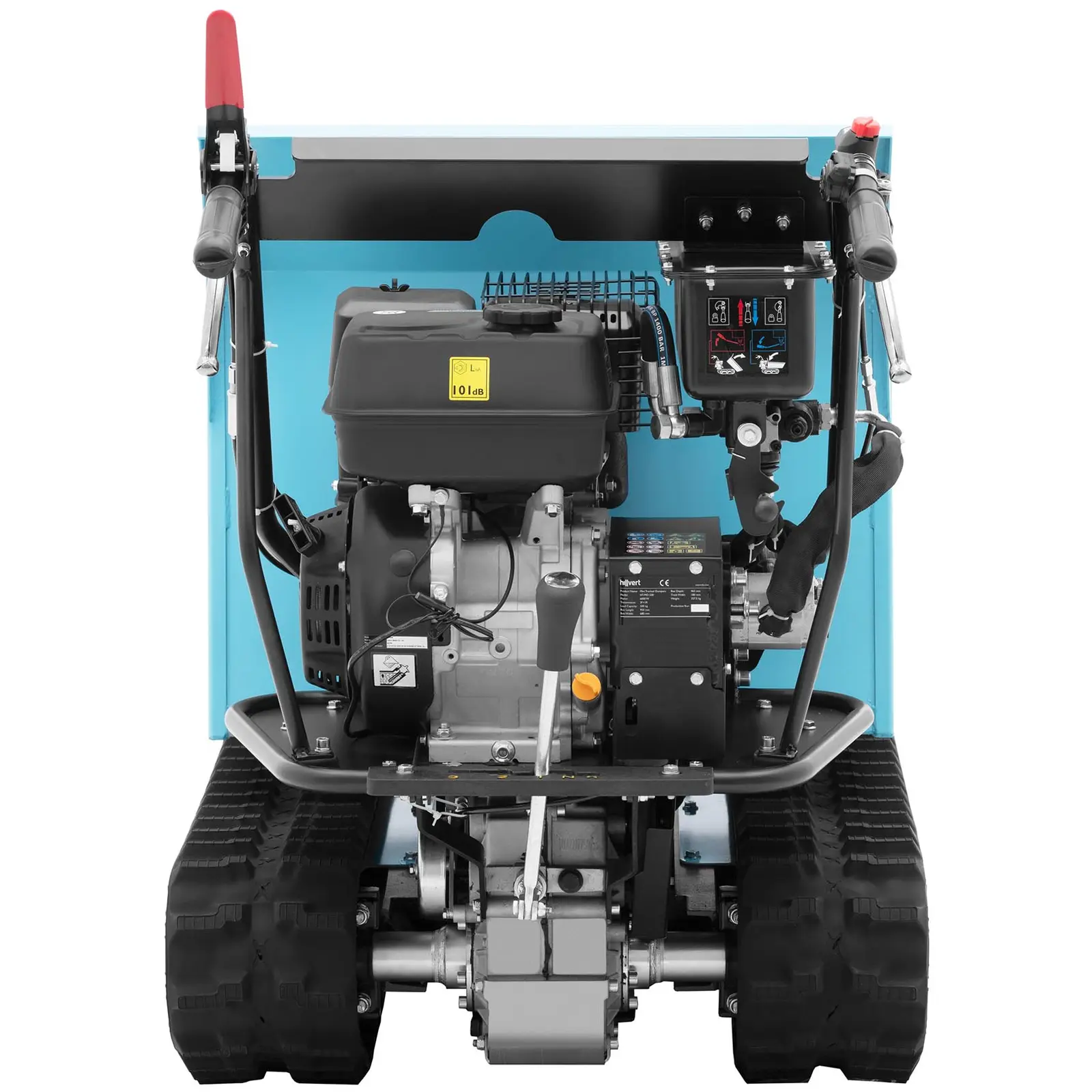 Minidumper - Banddriven dumper - Upp till 500 kg - 6 kW  bensinmotor