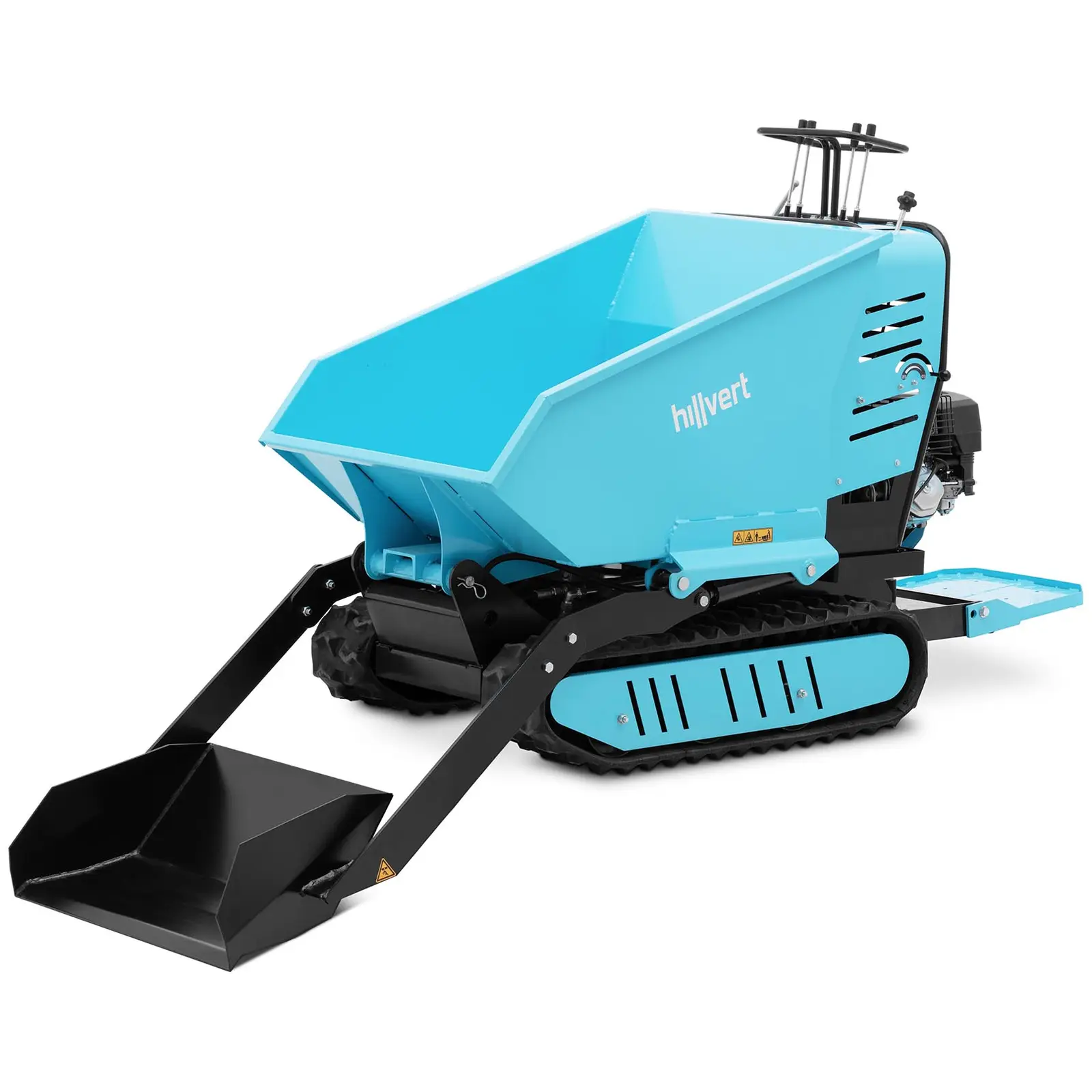 Motortrillebør med selvlæsser - dumper - 510 kg - 6 kW-benzinmotor