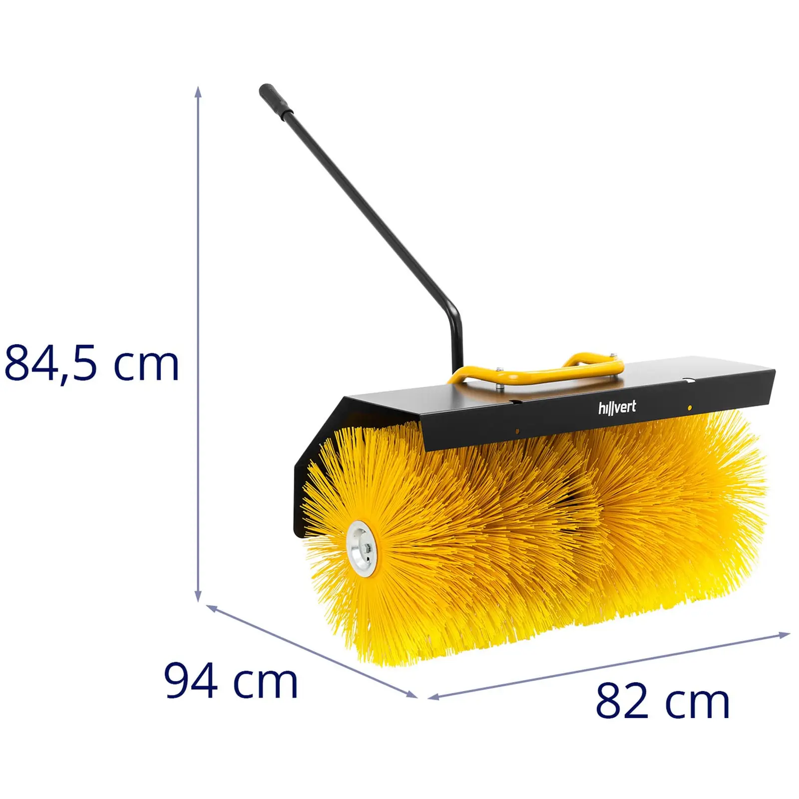 Zametací stroj pro jednu nápravu HT-WB-650 - 820 mm pracovní šířka (Materiál: Plast PP)