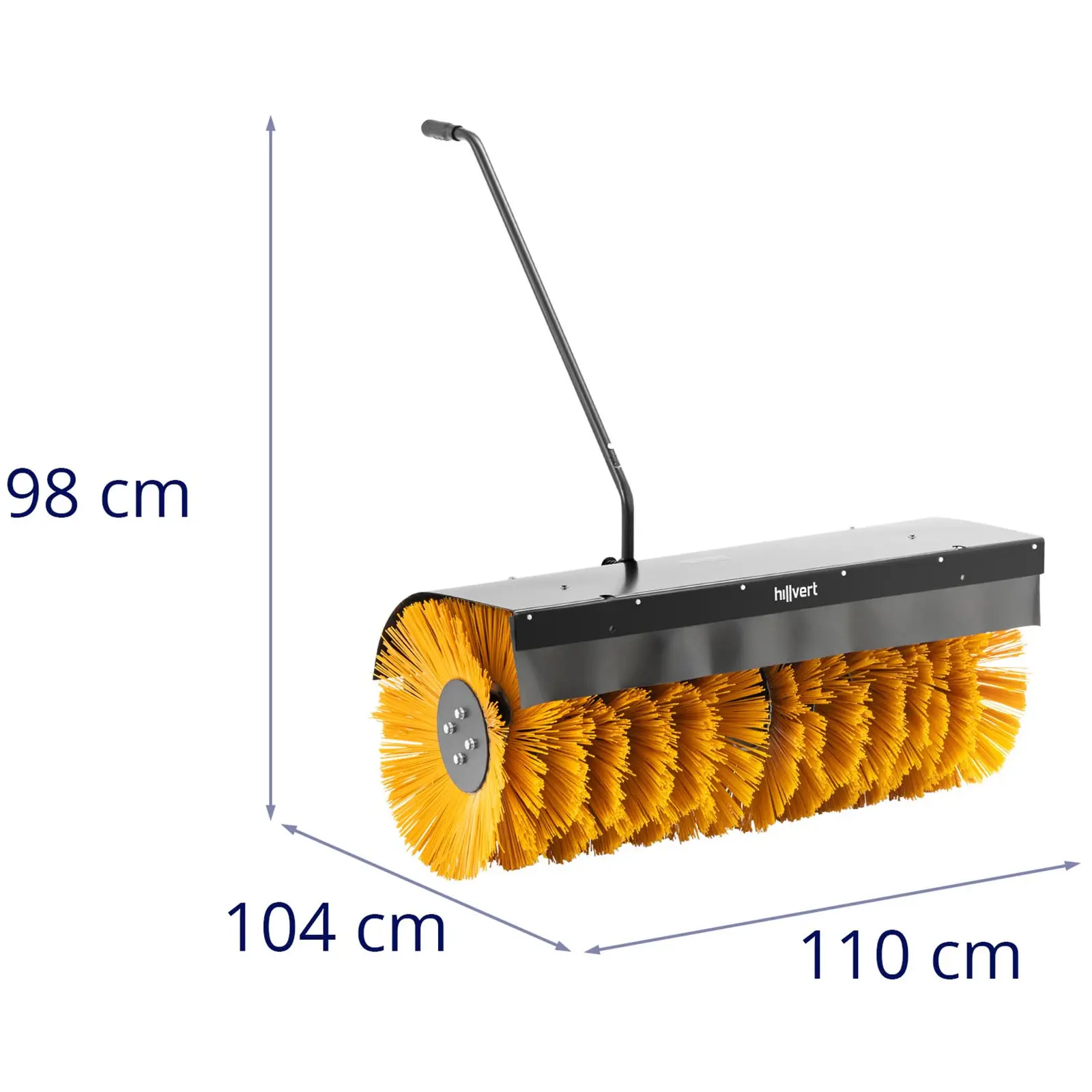 Zametací stroj pro jednu nápravu HT-WB-900 - 1000 mm pracovní šířka (Materiál: Plast PP)