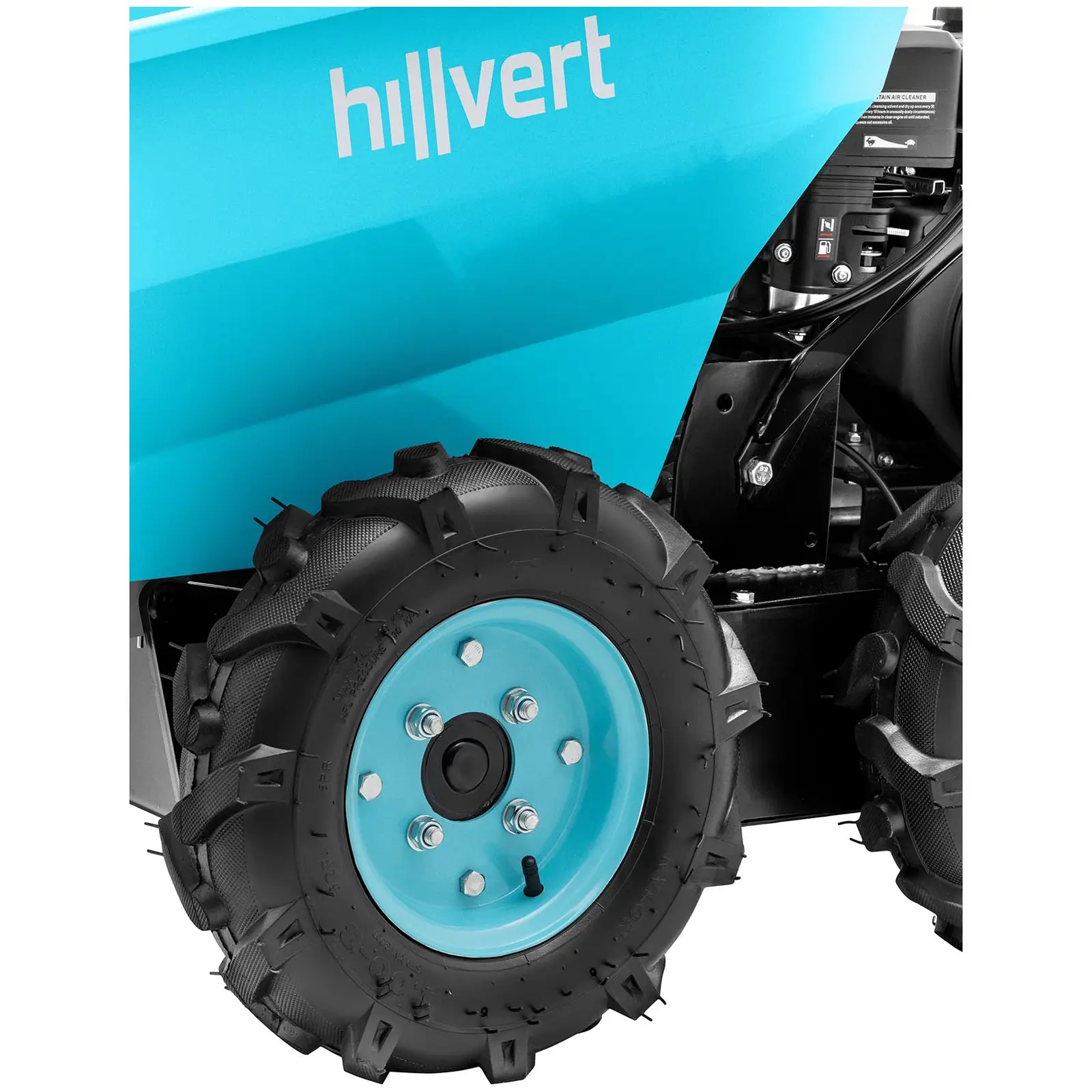 Motorové kolečko / dumper - 6.5 HP - 400 kg (Výkon motoru: 4.1 kW)