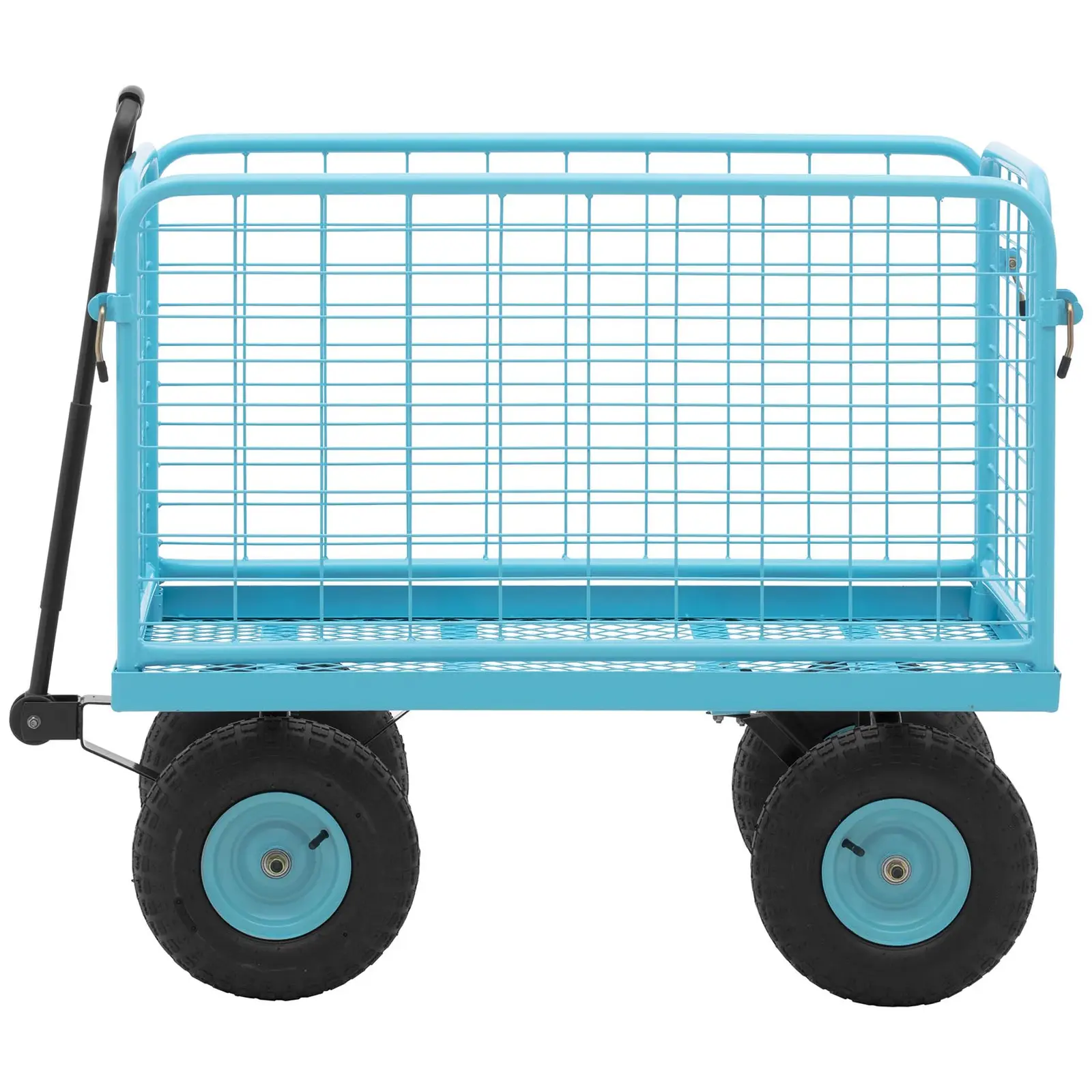 Transportvogn - 400 kg - aftageligt sidegitter