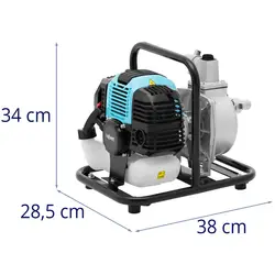 Motopompa a benzina / Motopompa per acque sporche - 1,2 kW - 10 m³/h