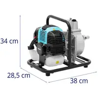 Motopompa a benzina / Motopompa per acque sporche - 1,2 kW - 10 m³/h