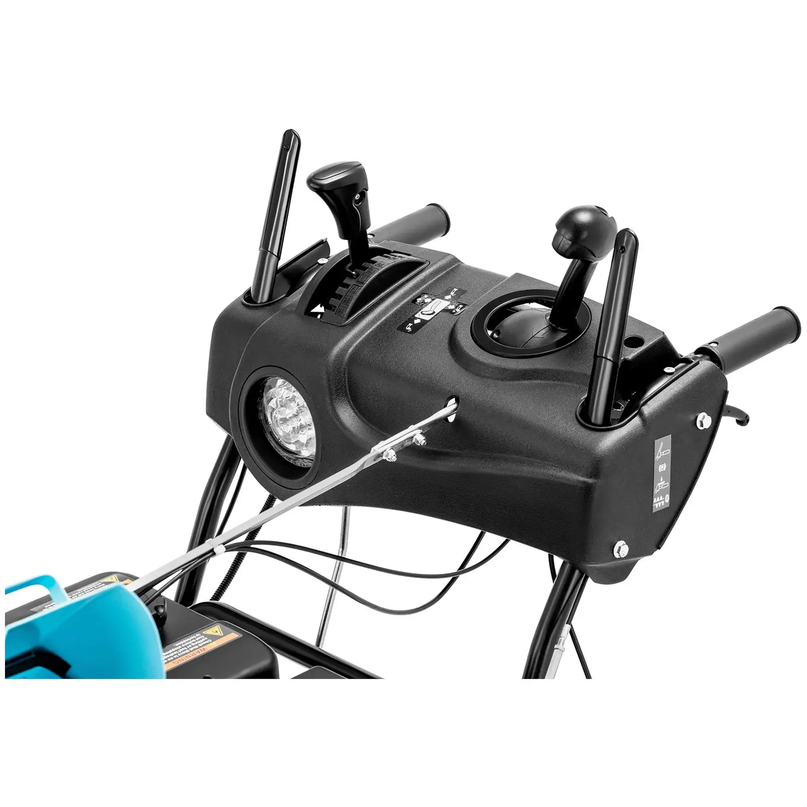 B-zboží Sněhová fréza - benzínový motor - odhrnovací šířka 750 mm - 302 cm³ (rychlost: 2.5 km/h)