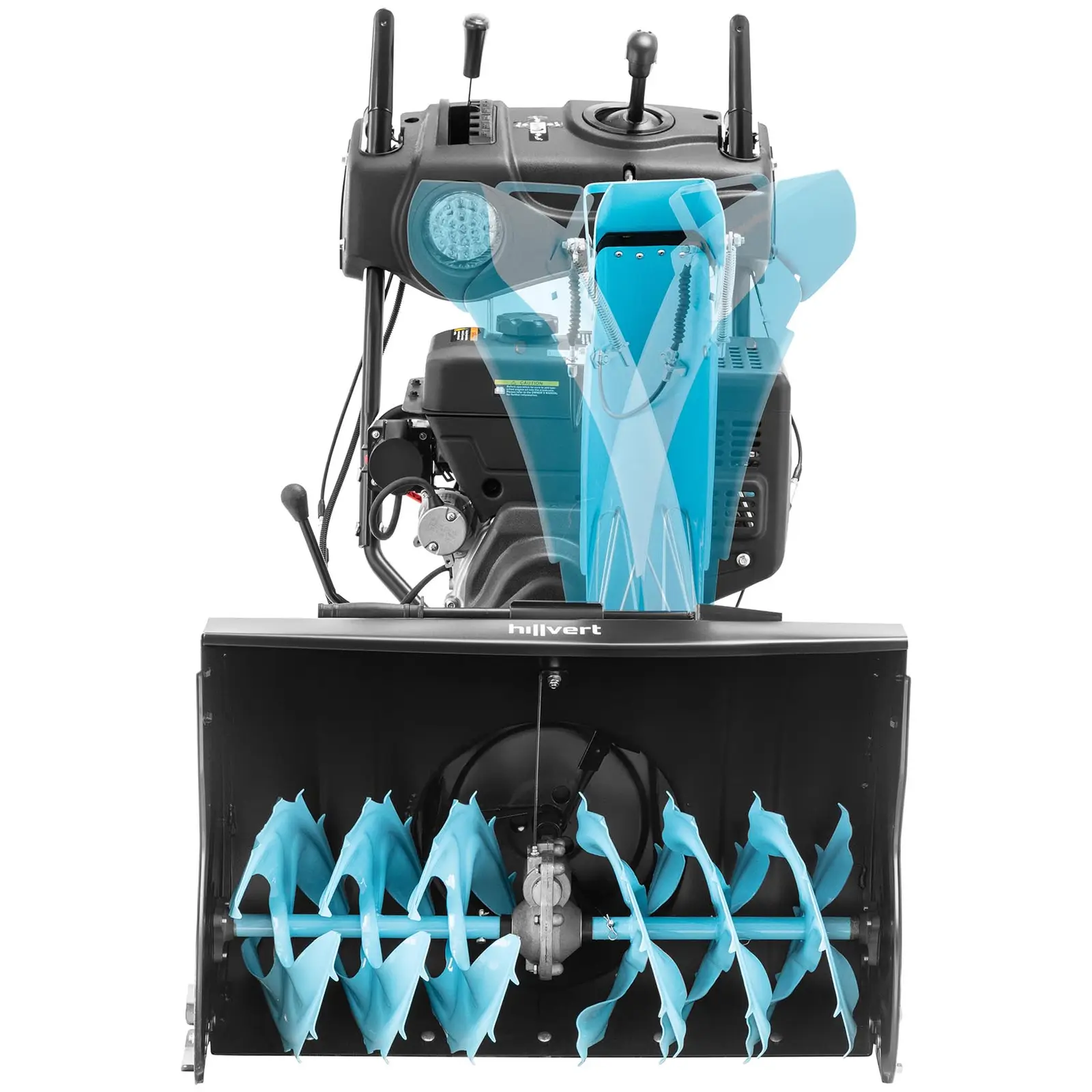 B-zboží Sněhová fréza - benzínový motor - odhrnovací šířka 750 mm - 302 cm³ (Osvětlení: Ano)