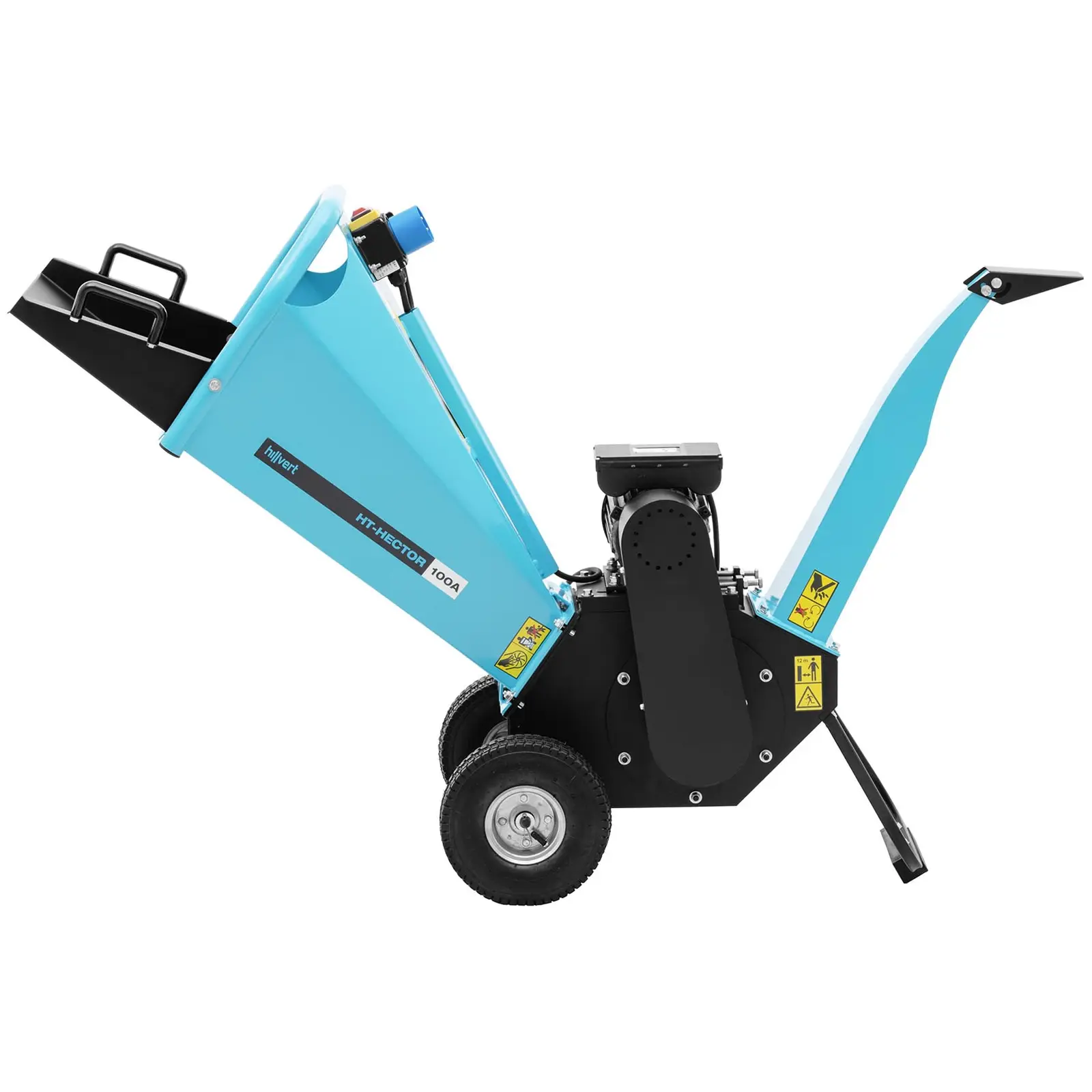 Broyeur de végétaux électrique - 2200 W - 80 mm (Puissance acoustique: 108 dB)
