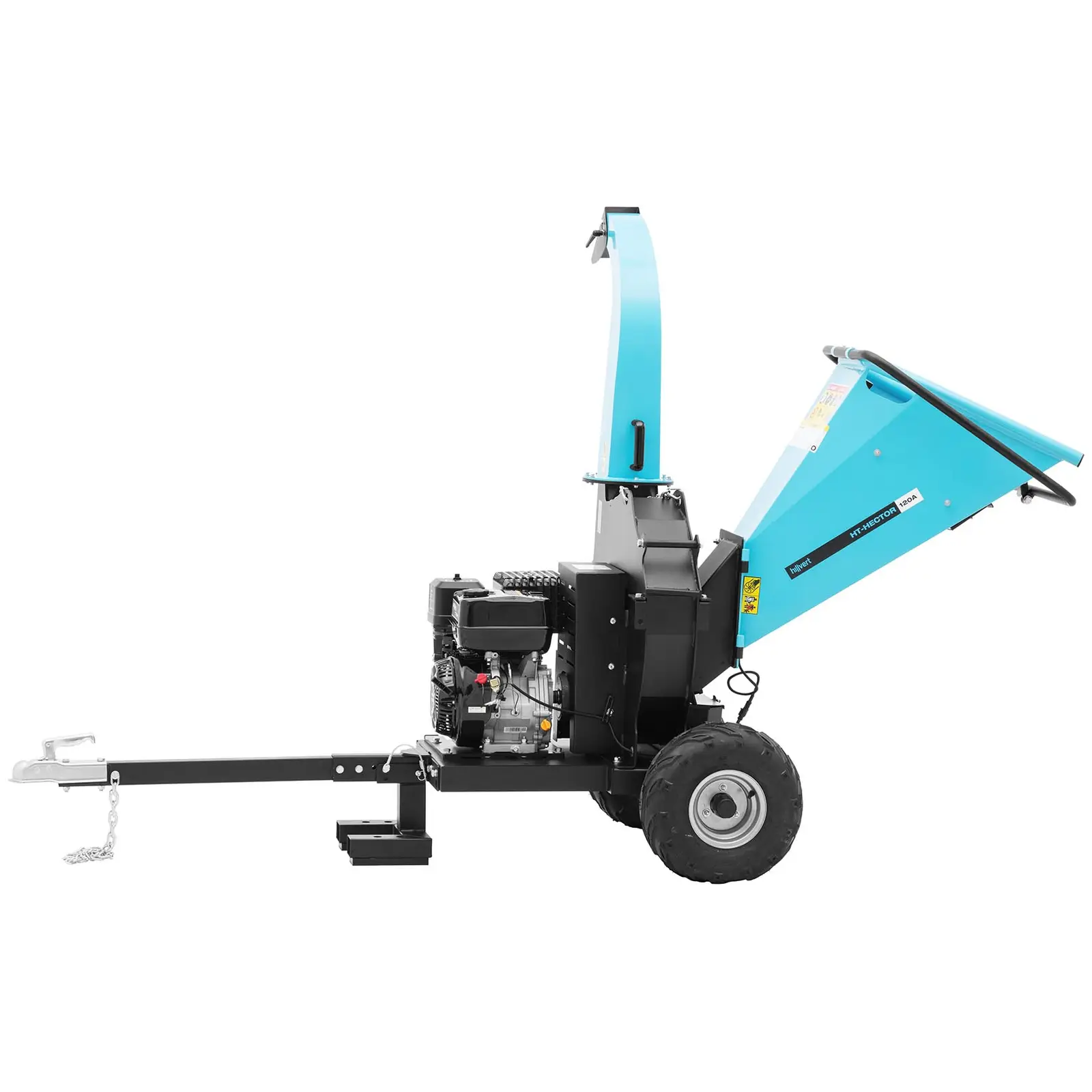 Benzínový drtič na přívěsu - 15 k - 100 mm (Zdvihový objem: 420 cm³)