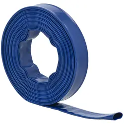 Flat hose - 1 1/4" - 20 m - 0-8 bar - fabric reinforced