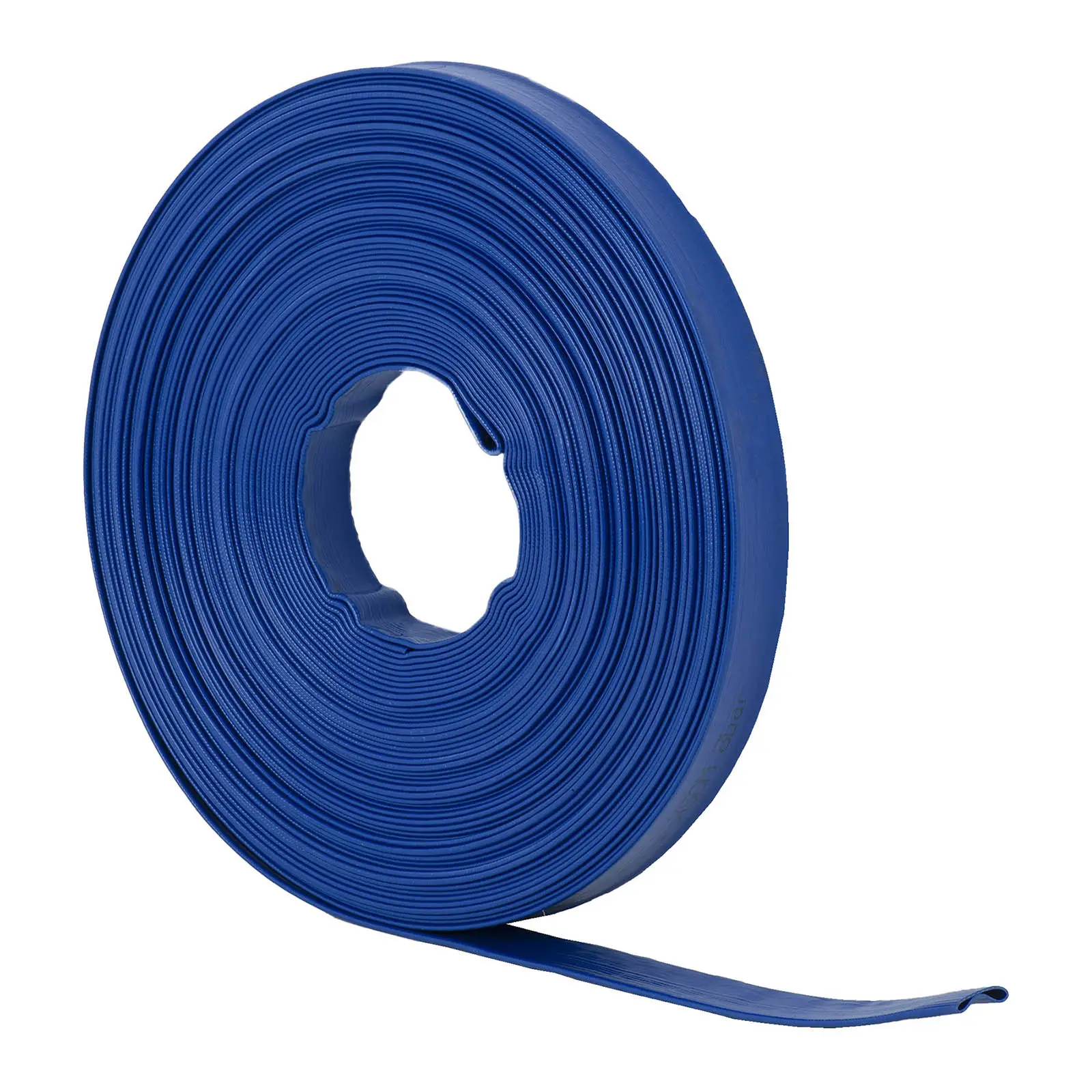 Flat slange - 1 1/2" - 50 m - 7 - 21 stang - stoffforsterket