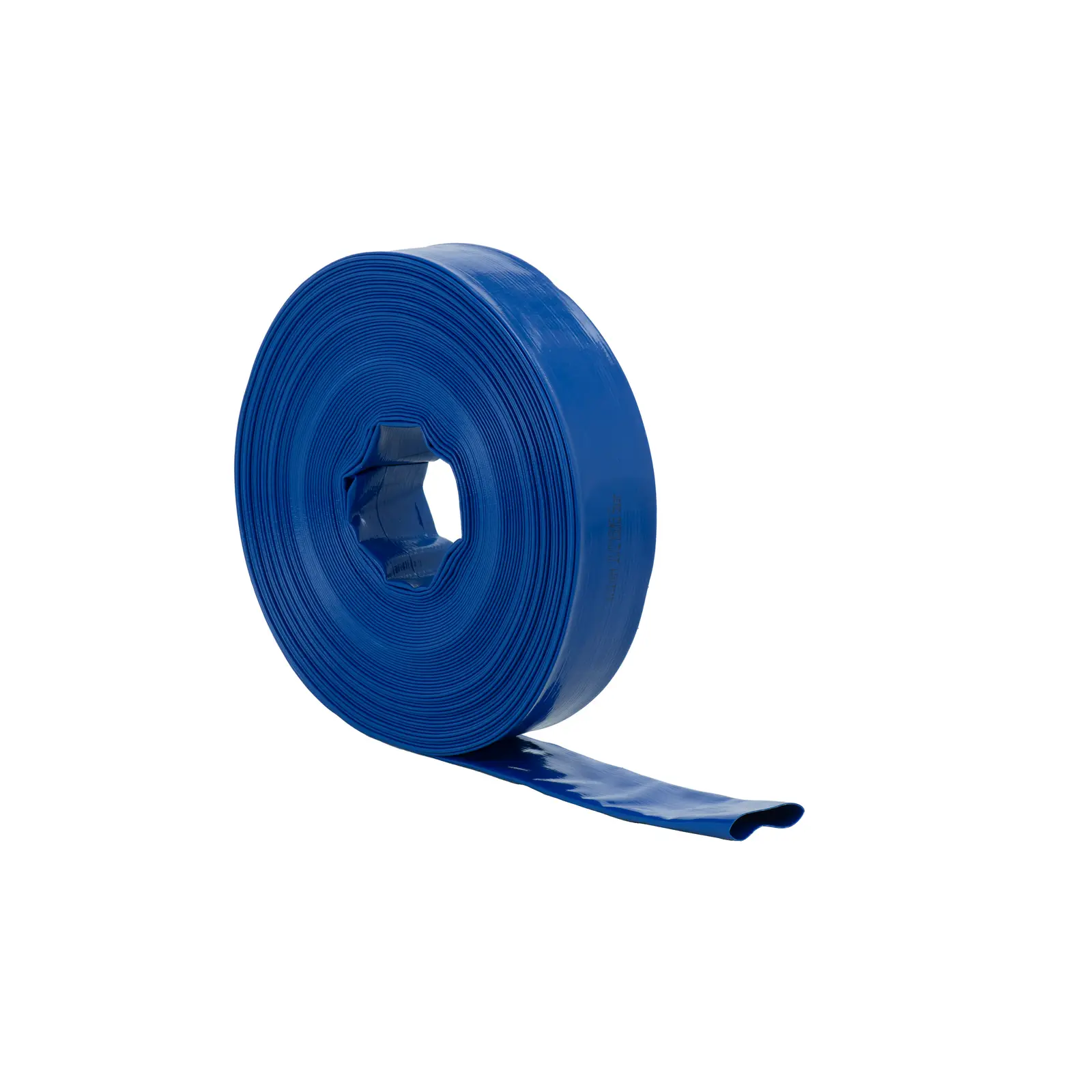 Fladslange - 2" - 20 m - 0 til 6 bar - forstærket