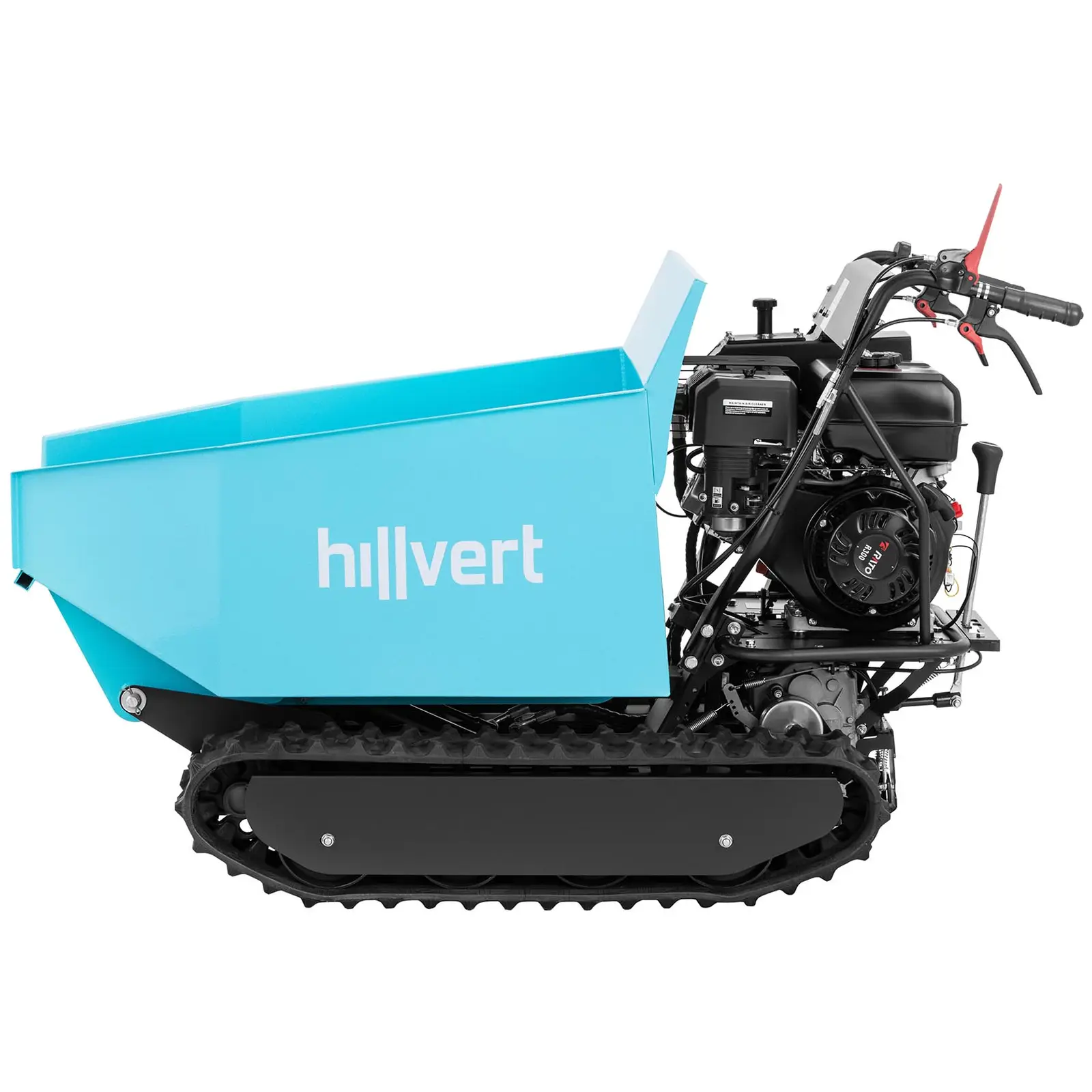 Mini dumper - sur chenilles - jusqu'à 500 kg - 6.7 kW (Débit de la pompe de circulation: 10.8 l/min)
