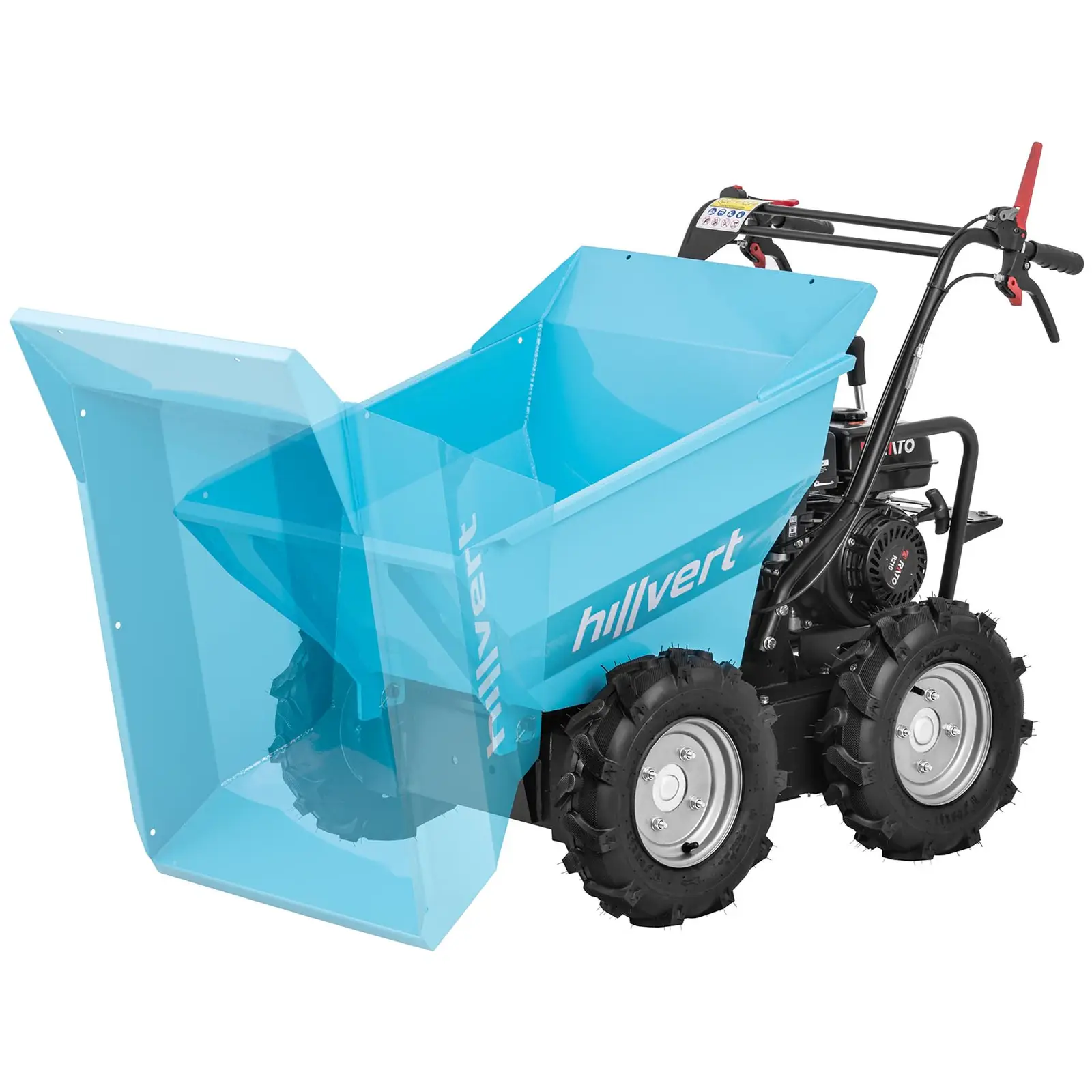Minidumper - Dumper med hjul - Upp till 300 kg - 4.1 kW