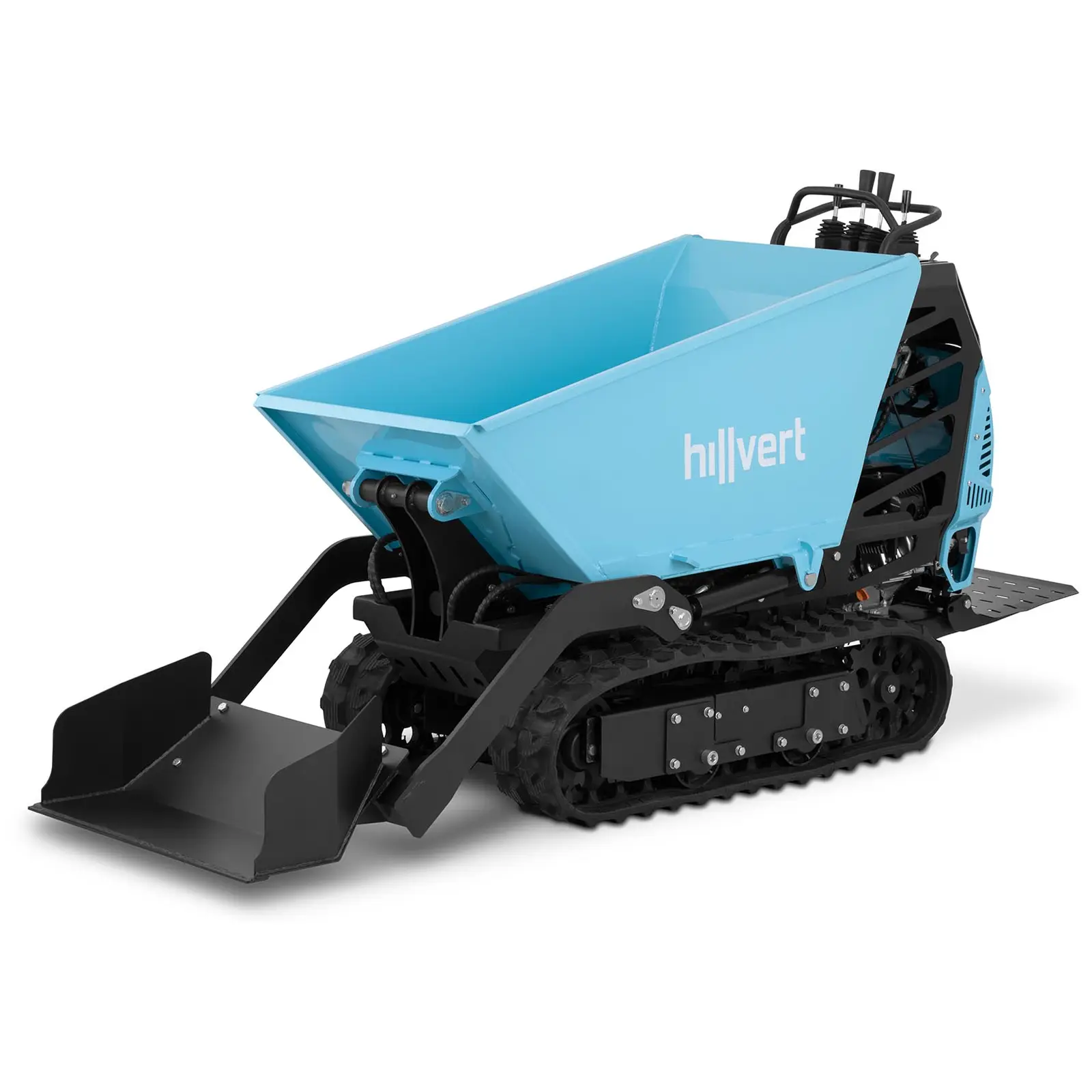 Motorised wheelbarrow - on tracks with bucket - up to 500 kg - 4.5 kW