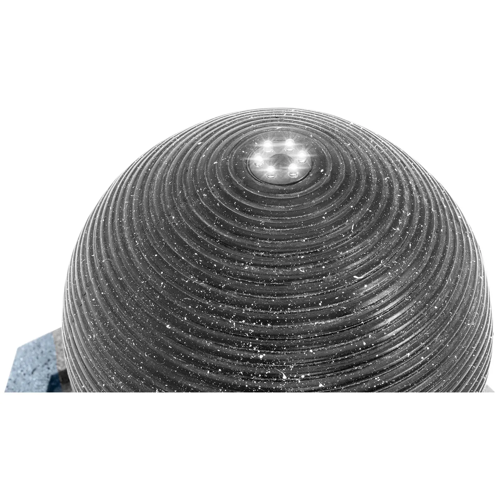 Solární zahradní fontána - koule na sloupu - LED osvětlení (Časovač: Ne)