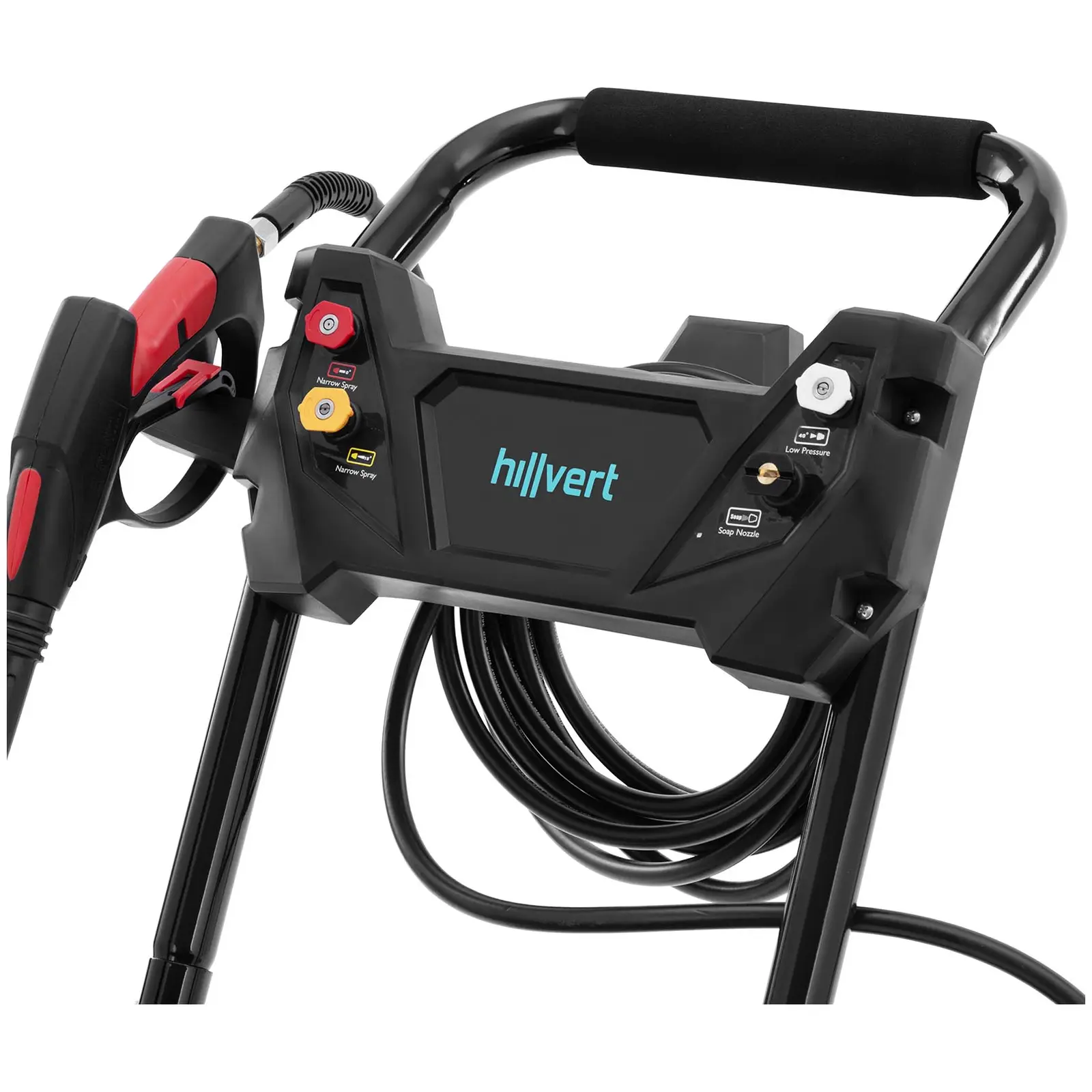 Benzínový vysokotlaký čistič - 4500 W - 180 bar - 9 l/min - 8 m hadice (Průtok: 9 l/min)