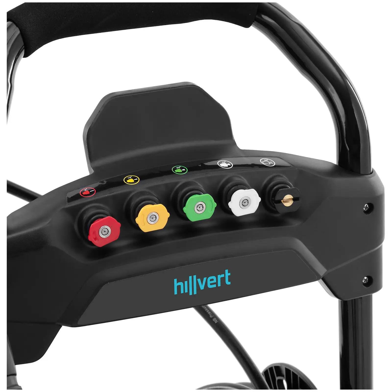 Benzínový vysokotlaký čistič - 4500 W - 200 bar - 9 l/min - 20 m hadice (Průtok: 9 l/min)