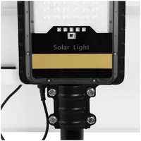 Lampione solare per esterni - 100 W - 6000 - 6500 K - 14 - 16 ore - IP65