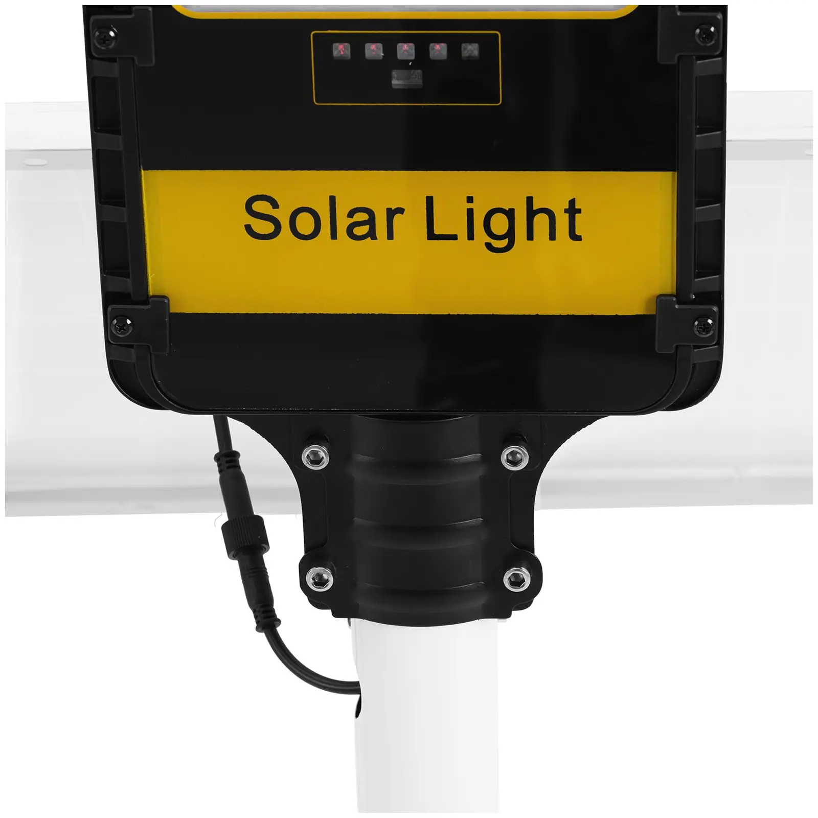 Solcellelampe udendørs - 200 W - 6000 - 6500 K - 14 til 16 timer - IP65