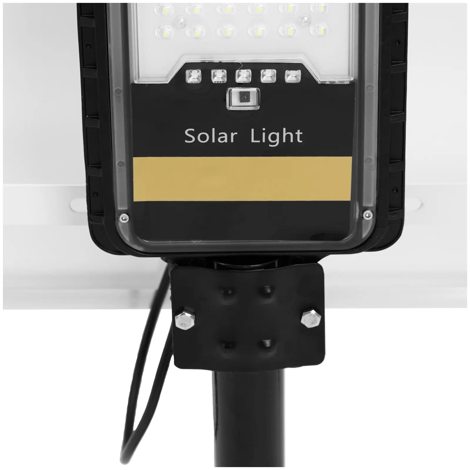 Lampione solare per esterni - 80 W - 6000 - 6500 K - 14 - 16 ore - IP65