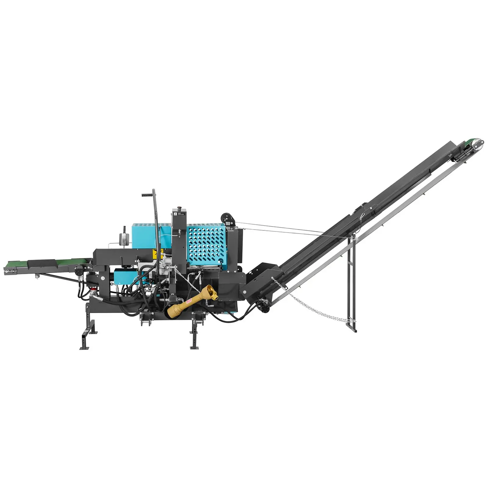 Combiné bois de chauffage - 3 en 1 - capacité de fendage 9.5  t - prise de force - 50-300 mm - 8 s (Capacité du réservoir de carburant: 30 l)