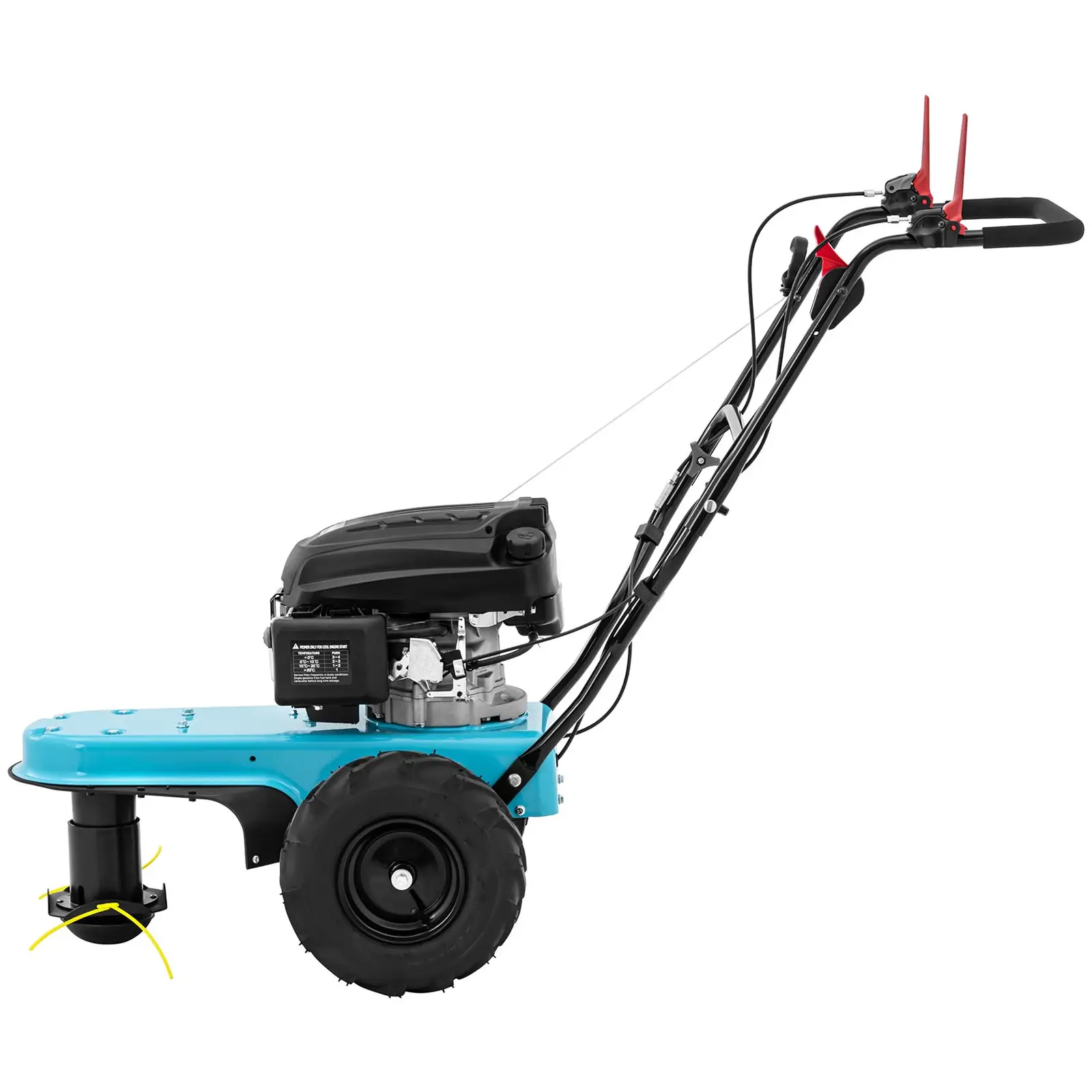 Tondeuse débroussailleuse - essence - 3 kW - largeur de coupe 580 mm autotractée (Couleur(s): Bleu)