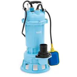 Dränkbar pump -  500 l/min - 2100 W - Flottörbrytare - Skäranordning