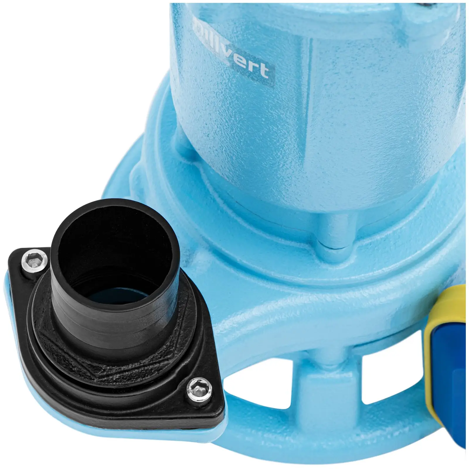 Ponorné čerpadlo - 500 l/min - 2 100 W - plovákový spínač - řezné nože (Průtok: 500 l/min)