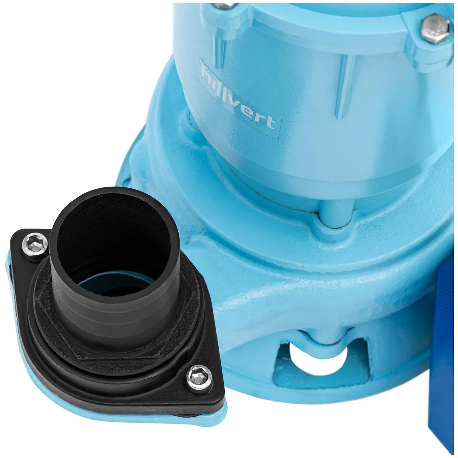Ponorné čerpadlo - 340 l/min - 900 W - plovákový spínač - řezné nože (Průtok: 340 l/min)