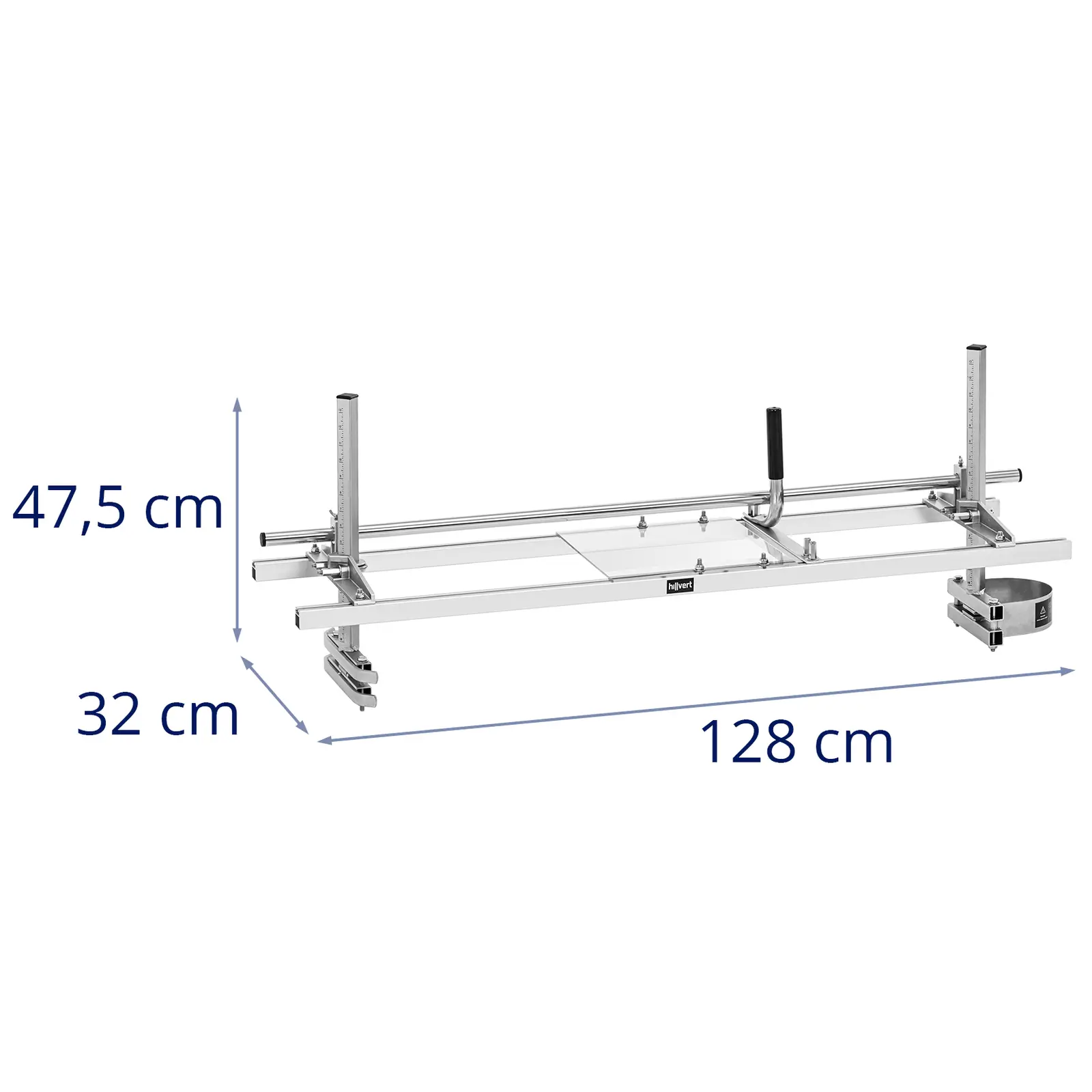 Mobilní pila - pro řetězové pily do 122 cm / 48'' (Materiál: Hliník)