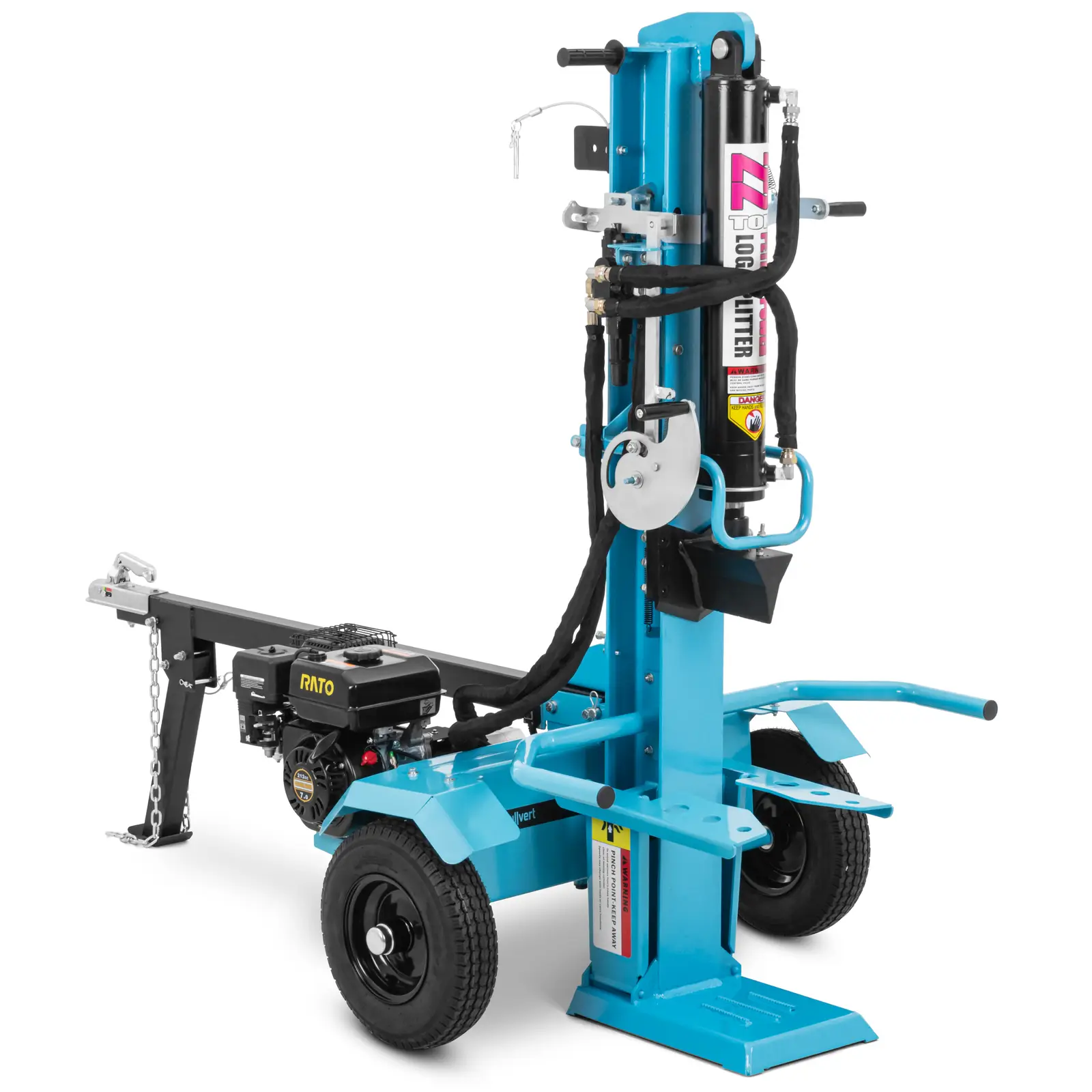 Petrol Log Splitter - 7 HP - splitting capacity 22 t - splitting time: 14 s - Ø 50 cm