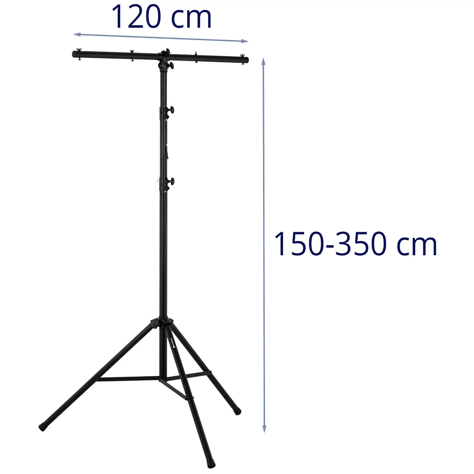 Ljusstativ - 100 kg - 1,50 till 3,50 m
