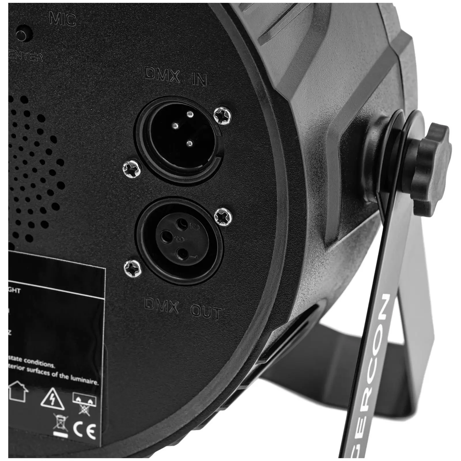 Projecteur PAR - 14 LED - 80 W - RGBW - 2 pièces