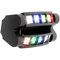 Pohyblivá hlava LED - 8 LED - 27 W - RGBW