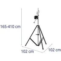 Soporte de luz - hasta 80 kg - 1,65 - 4,1 m