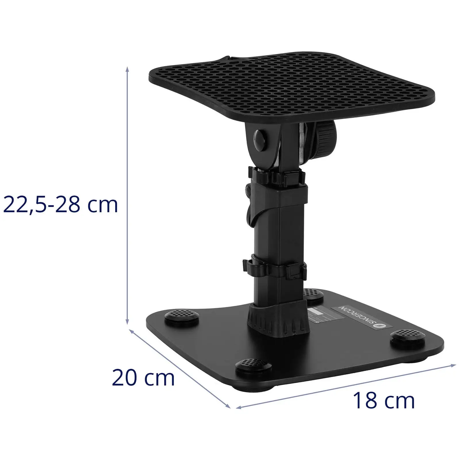 Supporto per monitor e laptop - Regolabile in altezza - Inclinabile