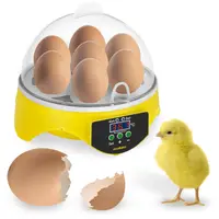 Incubadora - 7 huevos - ovoscopio incluido