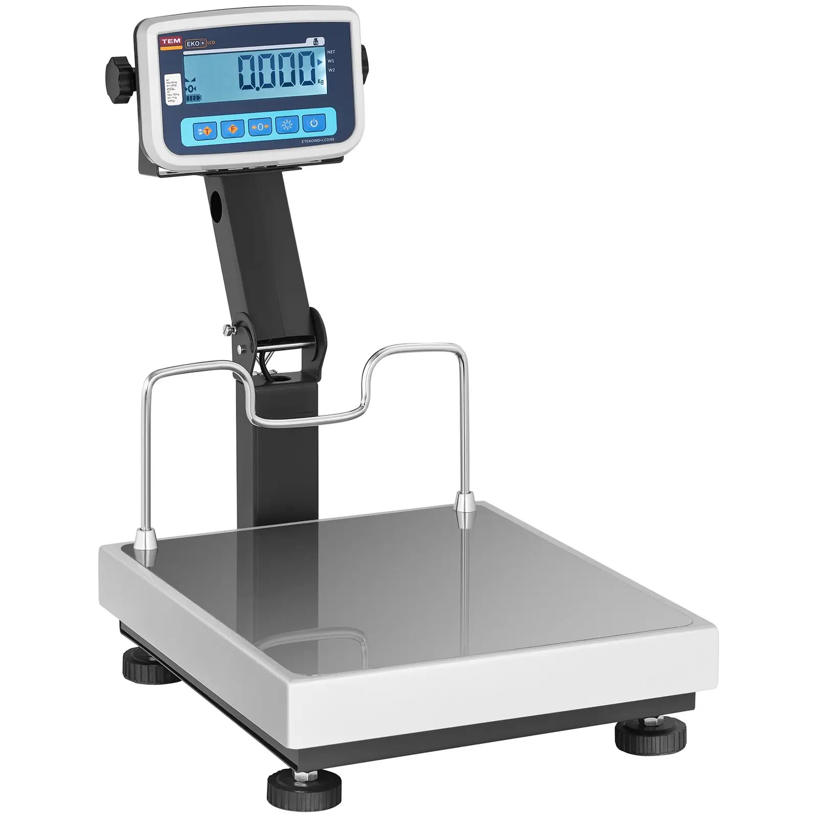Plošinová váha - cejchovaná - 150 kg / 0,05 kg - 40 x 35 cm - LCD (Tárování: Ano)