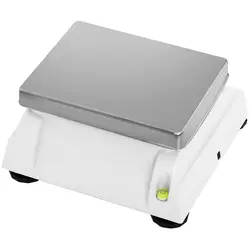 Bilancia da tavolo - tarata - 3 kg/1 g - 6 kg/2 g - LED