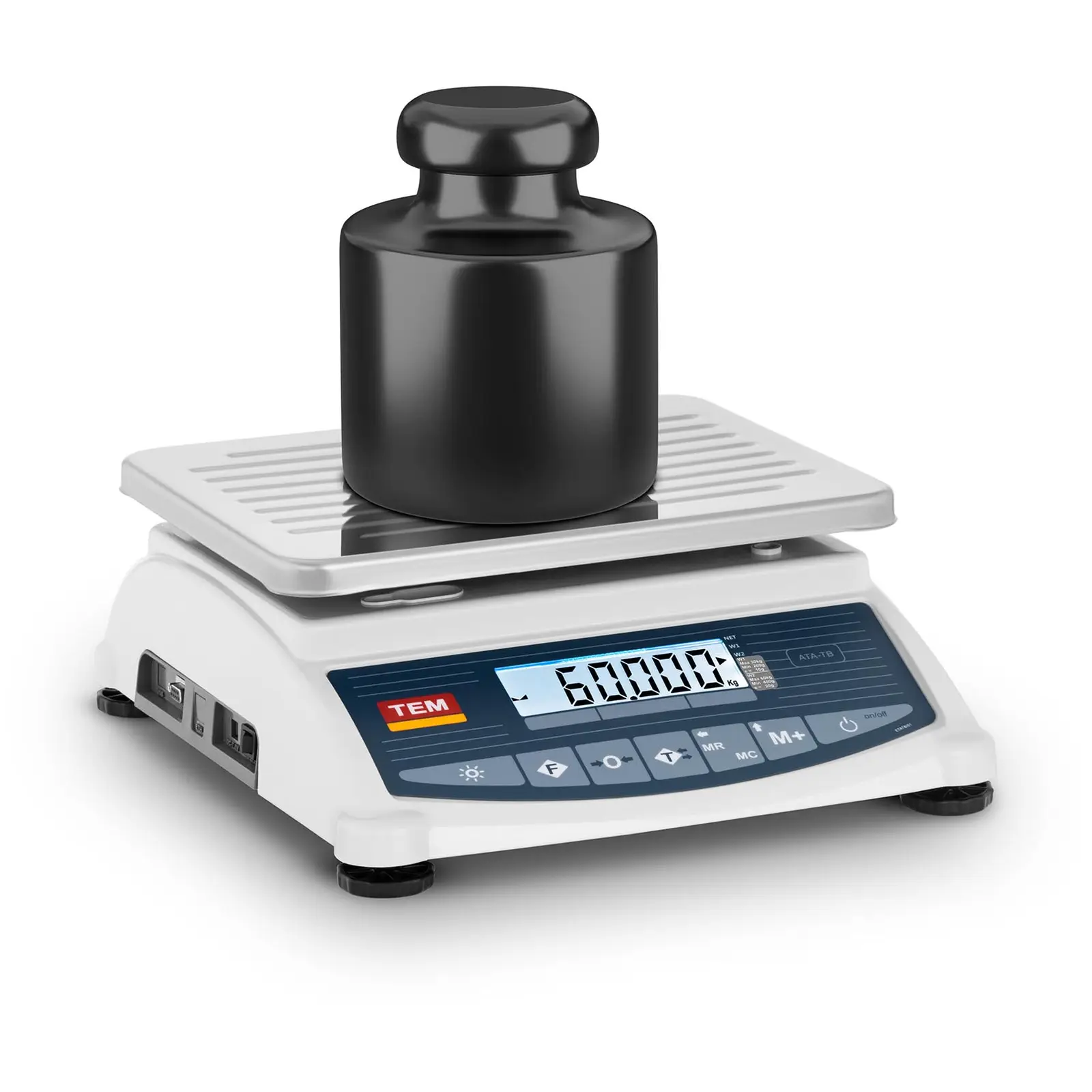 Table Scale - calibrated - 60 kg / 20 g - LCD - memory