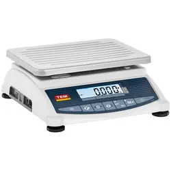 Balança de pesagem - Calibrada - 60 kg / 20 g - LCD - Memória