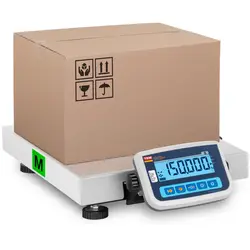 Pakketweegschaal - geijkt - 150 kg / 50 g